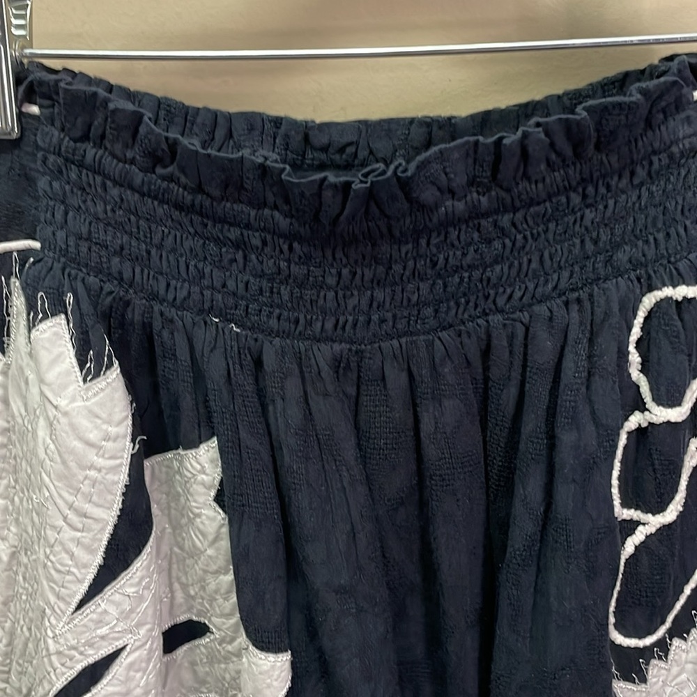 Anthropologie Maeve Embroidered & Beaded Long Skirt XS - Picture 4 of 5